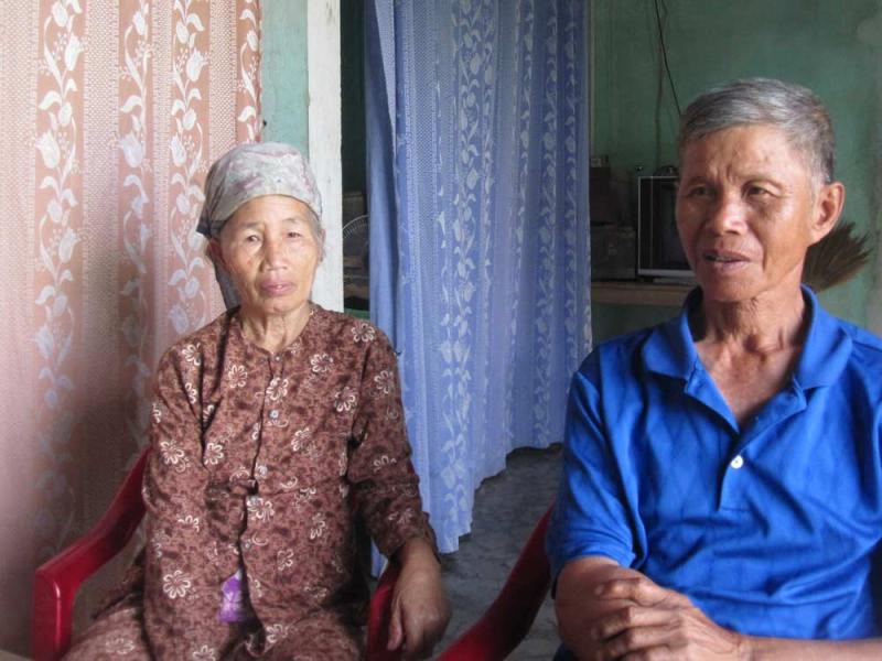 Hai vợ chồng ông Chửng, bà Ánh với mối tình “một đêm” bất tử. 