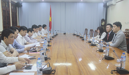 Lãnh đạo UBND tỉnh Quảng Bình làm việc với đoàn doanh nghiệp tỉnh Hyogo, Nhật Bản