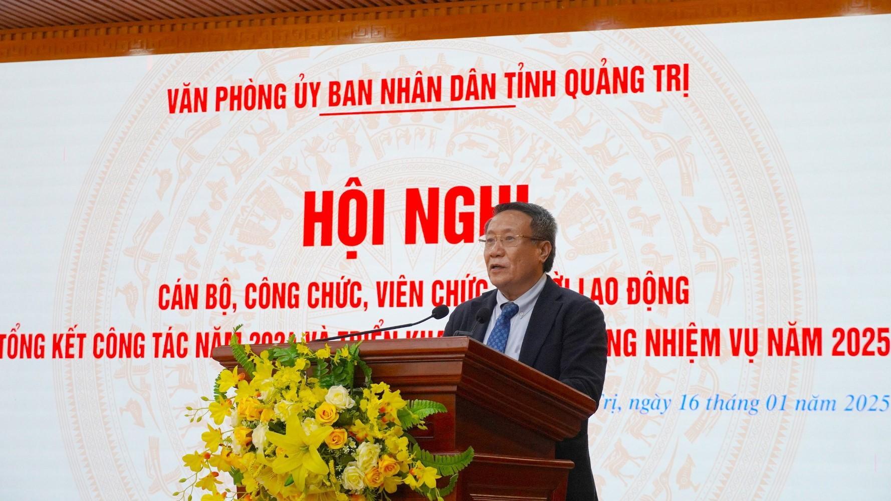 Văn phòng UBND tỉnh triển khai nhiệm vụ năm 2025